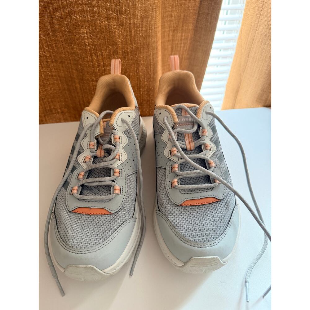 Merrell Women's Moab Speed 2 size 10 euc orange gray J038878 - Picture 2 of 7